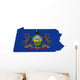 Pennsylvania Map Wall Decal