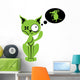 Zombie Cat Wall Mural