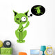 Zombie Cat Wall Mural
