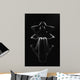 Contours Female Body Dark Wall Mural