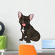 Cute  bulldog Wall Decal