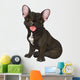 Cute  bulldog Wall Decal