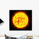 sun and space Background Wall Mural