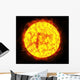 sun and space Background Wall Mural
