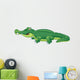 illustration of crocodile vector Wall Decal