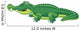 illustration of crocodile vector Wall Decal
