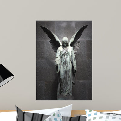 Monument Old Angel Cemetery shown on a wall