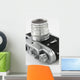 old, old photo camera Wall Mural
