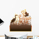 Wildlife Vector Label Wall Mural