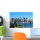 New York City Skyline and Brooklyn Bridge Wall Mural