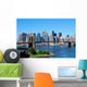 New York City Skyline and Brooklyn Bridge Wall Mural