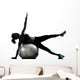 Woman Exercising Fitness Ball