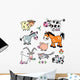Barnyard Farm Animals Wall Decal Sticker Set