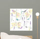 Pastel Scandinavian Nature Wall Mural