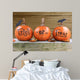 Trick or treat pumpkins Wall Mural