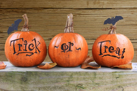 Trick or treat pumpkins Wall Mural