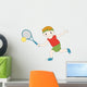 Vector Illustration Cartoon Boy Wall Mural