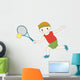 Vector Illustration Cartoon Boy Wall Mural