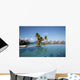 Hotel Bora Bora 23 Pool Wall Mural