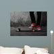Legs in sneakers on a skateboard Wall Mural