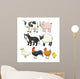 Cartoon Animal Farm Wall Decal