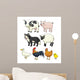 Cartoon Animal Farm Wall Decal