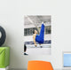 Gymnast on Parallel Bars Wall Mural