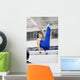 Gymnast on Parallel Bars Wall Mural