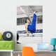 Gymnast on Parallel Bars Wall Mural