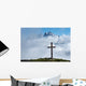 Wooden Cross Clouds