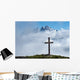 Wooden Cross Clouds
