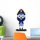Bird Firefighter Wearing Dress Uniform Wall Decal