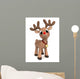 Christmas Reindeer Wall Decal