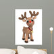 Christmas Reindeer Wall Decal