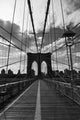 Brooklyn Bridge Black and