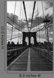 Brooklyn Bridge Black and
