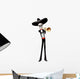 Day of the Dead Mariachi Trumpeter Skeleton Wall Decal