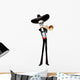Day of the Dead Mariachi Trumpeter Skeleton Wall Decal