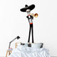 Day of the Dead Mariachi Trumpeter Skeleton Wall Decal