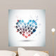 Abstract Bright Love Paws