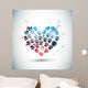 Abstract Bright Love Paws