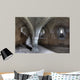 Ancient Dungeon Dark Stone Wall Mural
