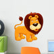 Illustration of Lion Vector Wall Decal