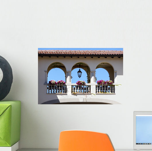 Three Arches with Flowerpots