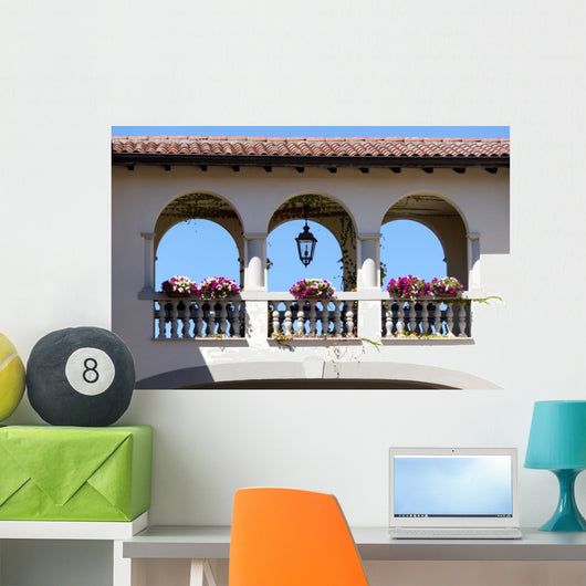 Three Arches with Flowerpots