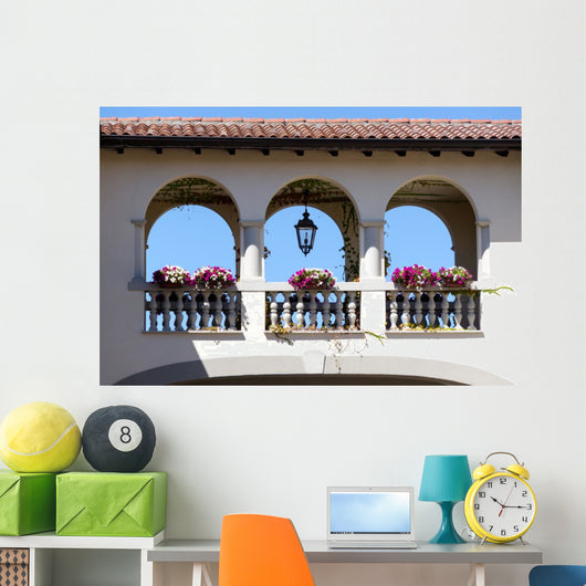 Three Arches with Flowerpots