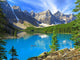 Vivid Hues Lake Moraine