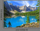 Vivid Hues Lake Moraine