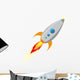 Rocket ship Wall Decal