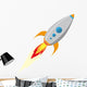 Rocket ship Wall Decal